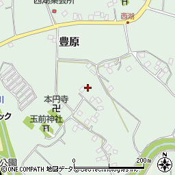 千葉県長生郡長南町豊原1108-1周辺の地図
