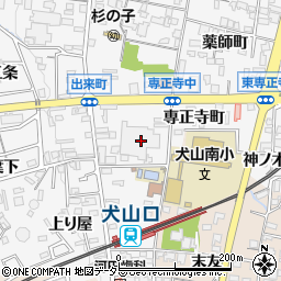 スギ薬局　犬山中央店周辺の地図