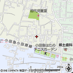 神奈川県秦野市堀西380周辺の地図