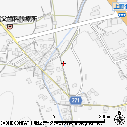 兵庫県養父市上野748周辺の地図