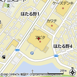 レインボーハット 木更津店周辺の地図