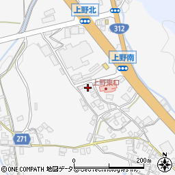 兵庫県養父市上野937周辺の地図