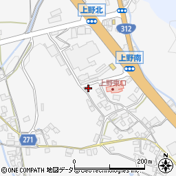 兵庫県養父市上野936周辺の地図