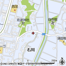 神奈川県藤沢市石川86周辺の地図