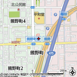 大垣設備株式会社本社　ショールーム周辺の地図