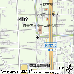 岐阜県大垣市林町7丁目622周辺の地図