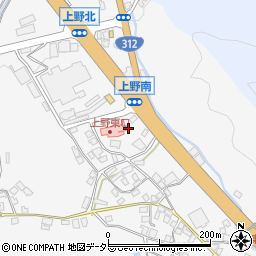 兵庫県養父市上野1170周辺の地図