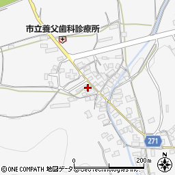 兵庫県養父市上野100周辺の地図