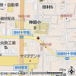 東保動物病院田村病院周辺の地図