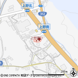 兵庫県養父市上野1163周辺の地図