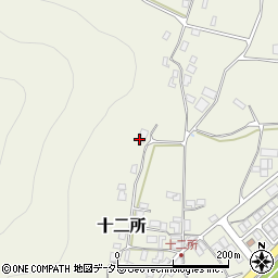 兵庫県養父市十二所432周辺の地図