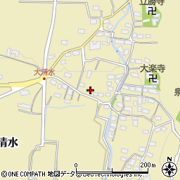 滋賀県米原市大清水238周辺の地図