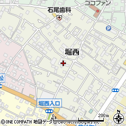 神奈川県秦野市堀西81-7周辺の地図