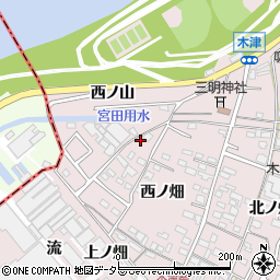 愛知県犬山市木津西ノ畑210-2周辺の地図