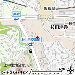 神奈川県横浜市磯子区上中里町313周辺の地図