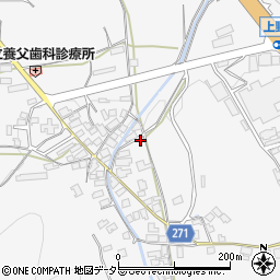 兵庫県養父市上野703周辺の地図