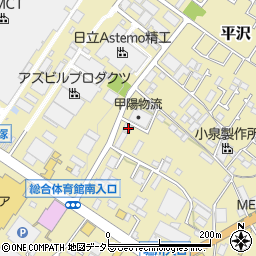 神奈川県秦野市平沢233-2周辺の地図