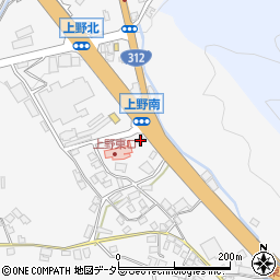 兵庫県養父市上野1162周辺の地図