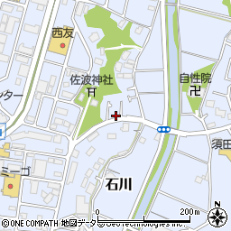神奈川県藤沢市石川147周辺の地図