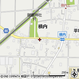 神奈川県平塚市横内2012周辺の地図