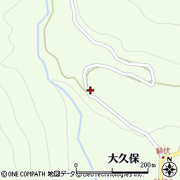 兵庫県養父市大久保274周辺の地図