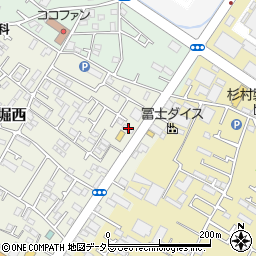 神奈川県秦野市堀西8-8周辺の地図