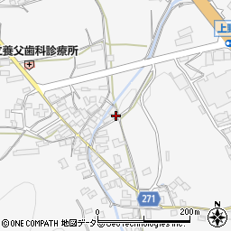 兵庫県養父市上野705周辺の地図