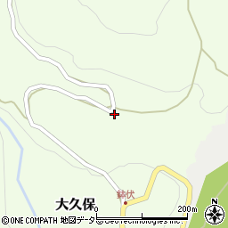 兵庫県養父市大久保377周辺の地図