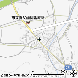 兵庫県養父市上野406周辺の地図