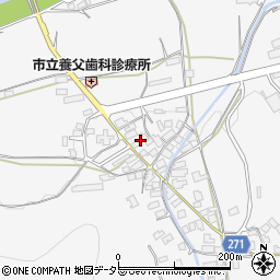 兵庫県養父市上野410周辺の地図