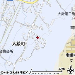 岐阜県多治見市大薮町1634-22周辺の地図