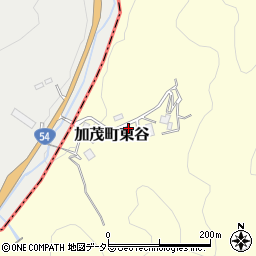島根県雲南市加茂町東谷1322周辺の地図