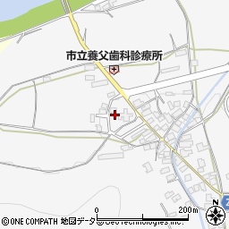 兵庫県養父市上野107周辺の地図