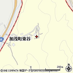 島根県雲南市加茂町東谷1341-2周辺の地図