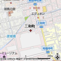 滋賀県長浜市三和町周辺の地図