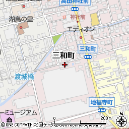 滋賀県長浜市三和町周辺の地図