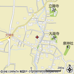 滋賀県米原市大清水183周辺の地図