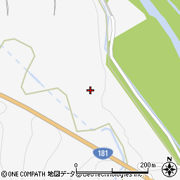 鳥取県西伯郡伯耆町金廻周辺の地図