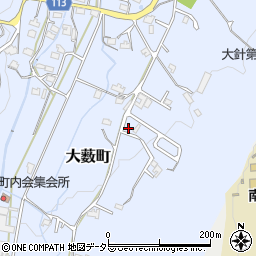 岐阜県多治見市大薮町1634-17周辺の地図