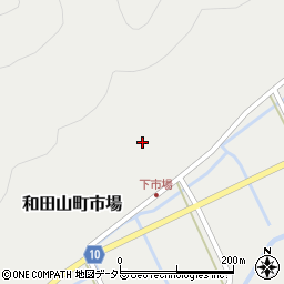 兵庫県朝来市和田山町市場344周辺の地図