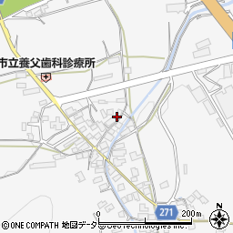 兵庫県養父市上野398周辺の地図