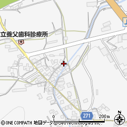 兵庫県養父市上野394周辺の地図