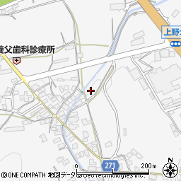 兵庫県養父市上野722周辺の地図