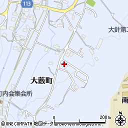 岐阜県多治見市大薮町1634-18周辺の地図