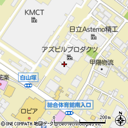 山武コントロールプロダクト株式会社周辺の地図