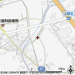 兵庫県養父市上野739周辺の地図
