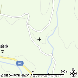 長野県下伊那郡阿智村浪合599周辺の地図