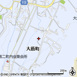 岐阜県多治見市大薮町1731周辺の地図