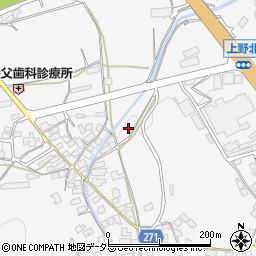 兵庫県養父市上野721周辺の地図