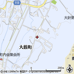 岐阜県多治見市大薮町1634-16周辺の地図